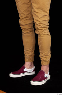 Pablo brown trousers calf dressed red sneakers 0002.jpg